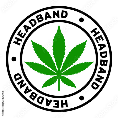 Round Headband Marijuana Strain Clipart