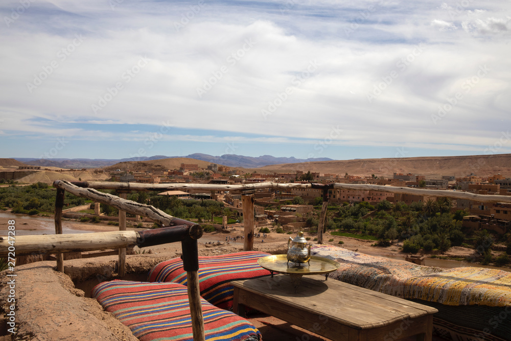 Φωτογραφία Ksar of Ait-Ben-Haddou is a fortified city made up of six kasbahs