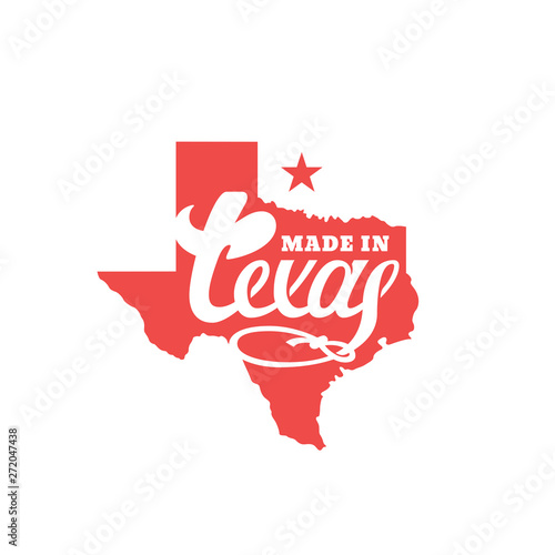 Texas lettering