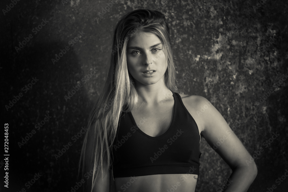 Model Fitness blonde shows off her beauty in a centennial factory off in the city of Rio Grande, Brazil. Model Fitness blonde shows off her beauty in a centennial factory off in the city of Rio Grande, Brazil.