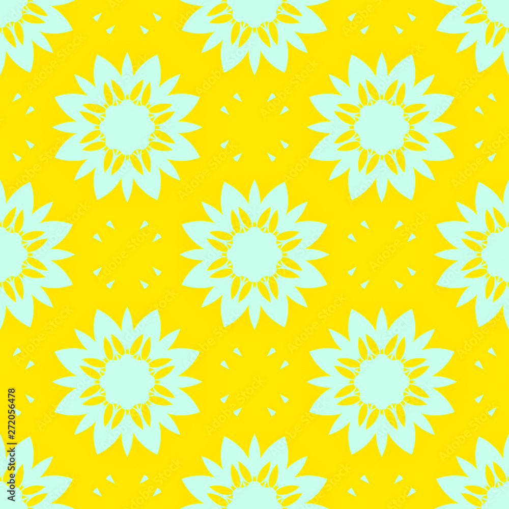Beauty floral yellow pattern, spring cover design Beauty floral yellow pattern, spring cover design