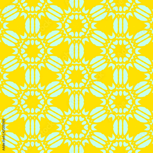 Beauty vintage yellow texture, floral pattern