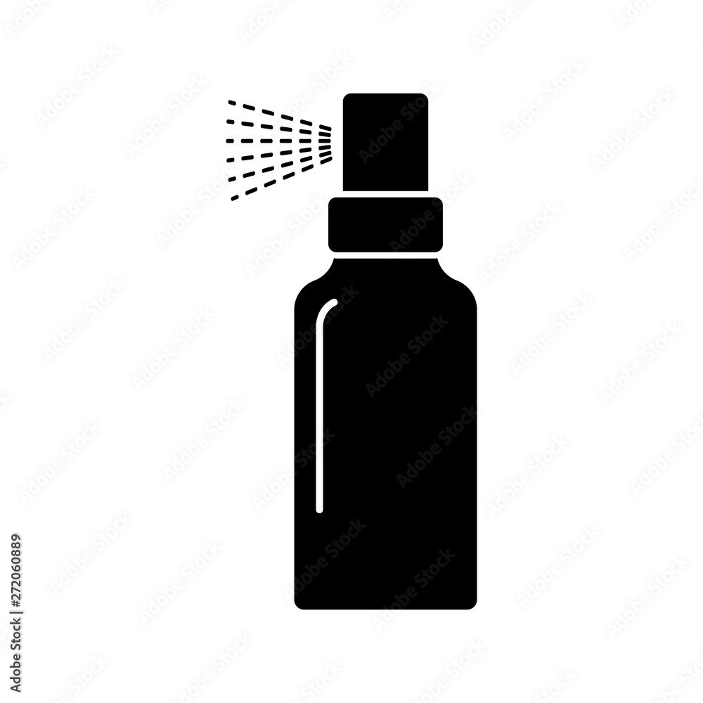 black spray icon, vector illustration black spray icon, vector illustration
