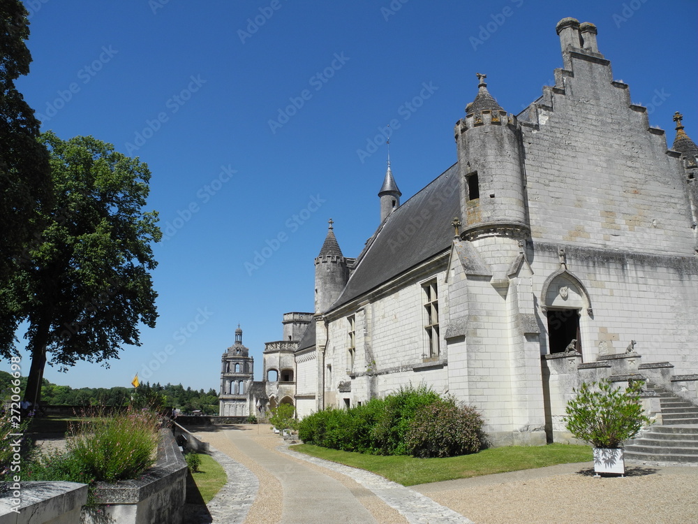 Schloss in Loches, Frankreich