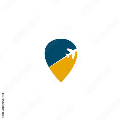 Free Download Travel icon logo design vector template - GFXLoad