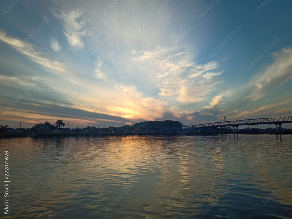 the sky with the sun will rise in the river the sky with the sun will rise in the river