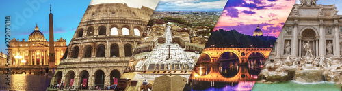 Rome Photo Mix - Lieux iconiques photo
