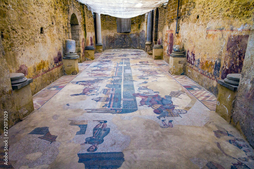 Принти на полотні Villa romana del Casale, Piazza Armerina (Enna, Sicilia)