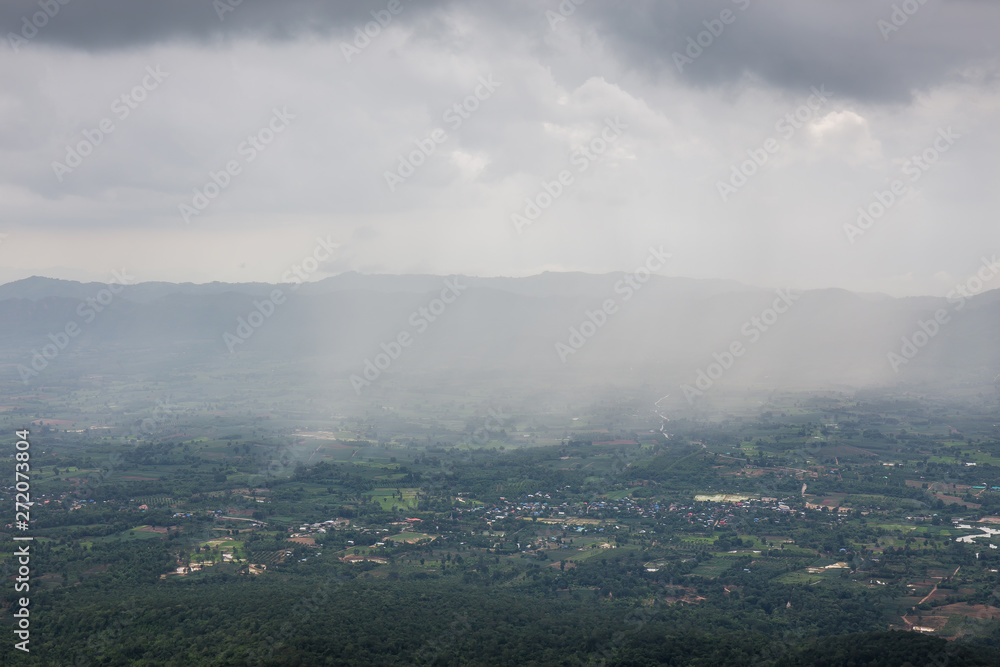 Rain storm at Pha Hum Hod, Thung Bua Sawan (Thung Dok Krachieo) - Chaiyaphum, Thailand Rain storm at Pha Hum Hod, Thung Bua Sawan (Thung Dok Krachieo) - Chaiyaphum, Thailand