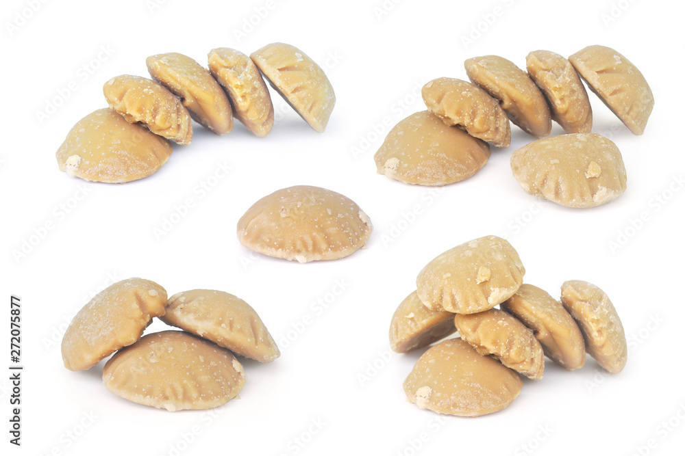 Sugar palm on white background.(with Clipping Path). Sugar palm on white background.(with Clipping Path).