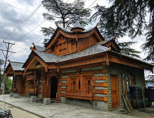 old wooden temple in shimla © Rishab