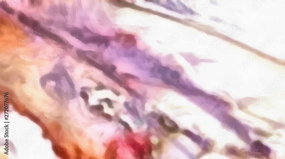 Fototapeta premium Beauty colorful watercolor background in fantasy style. Paint in water on paper creative pattern. Abstract splashes.