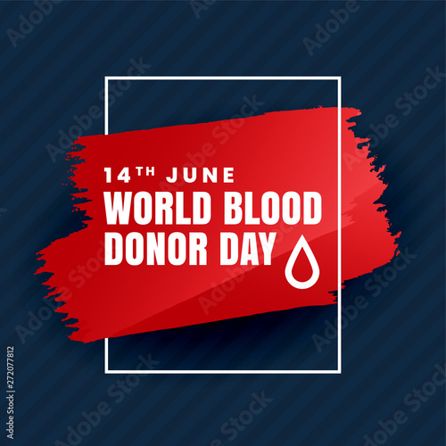 blood donation day concept background
