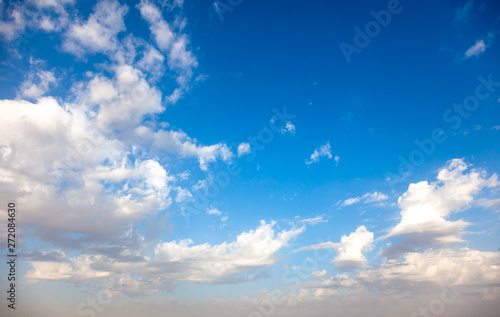 Fototapeta Naklejka Na Ścianę i Meble -  Clouds against the blue sky