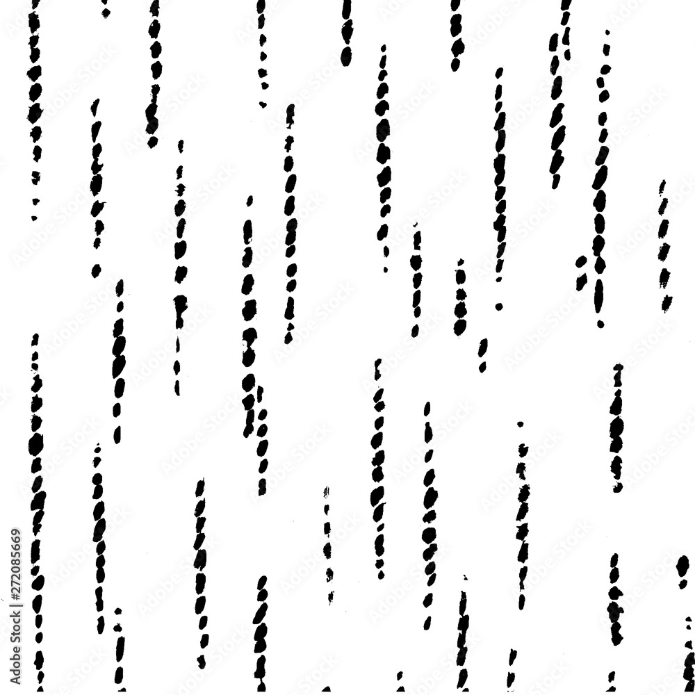 Obraz premium Modern black and white stylish texture. Chaotic circles and lines. For cards, invitations, identity, books, advertisement, magazine textile and interior decoration