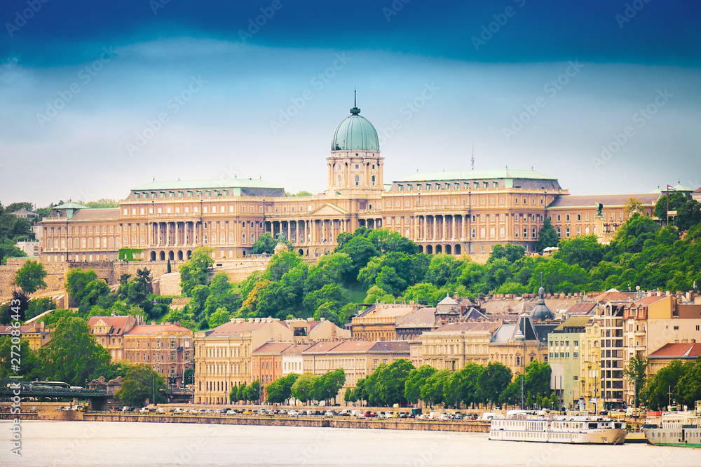 Buda Castle - Budapest, Hungary - landmark, tourist attraction