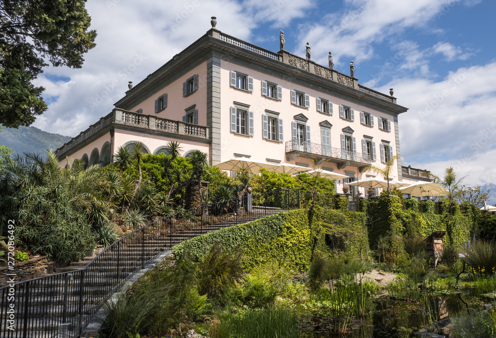 Hotel Villa Emden auf den Brissago-Inseln, Tessin, Schweiz
