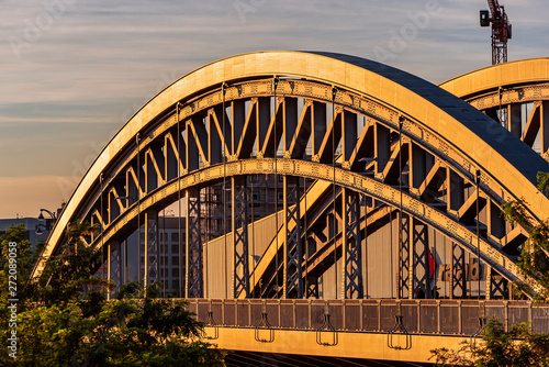 Honsellbrücke in Frankfurt am Main © helmutvogler