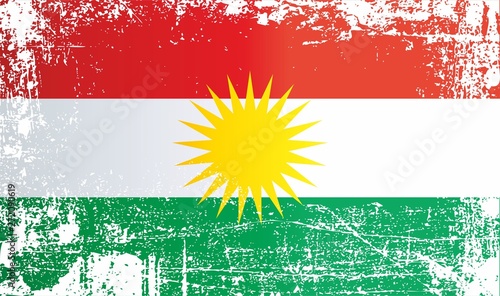 Foto Flag Of Kurdistan