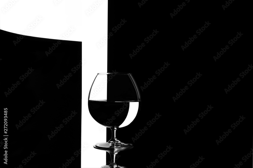 glass on black and white abstraction black and white background glass on black and white abstraction black and white background