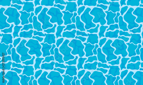 Pool water texture, vector art illustration. © kraft2727