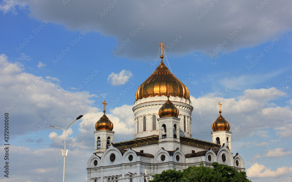 Cathedral of Christ the Savior. Moscow, Russia 