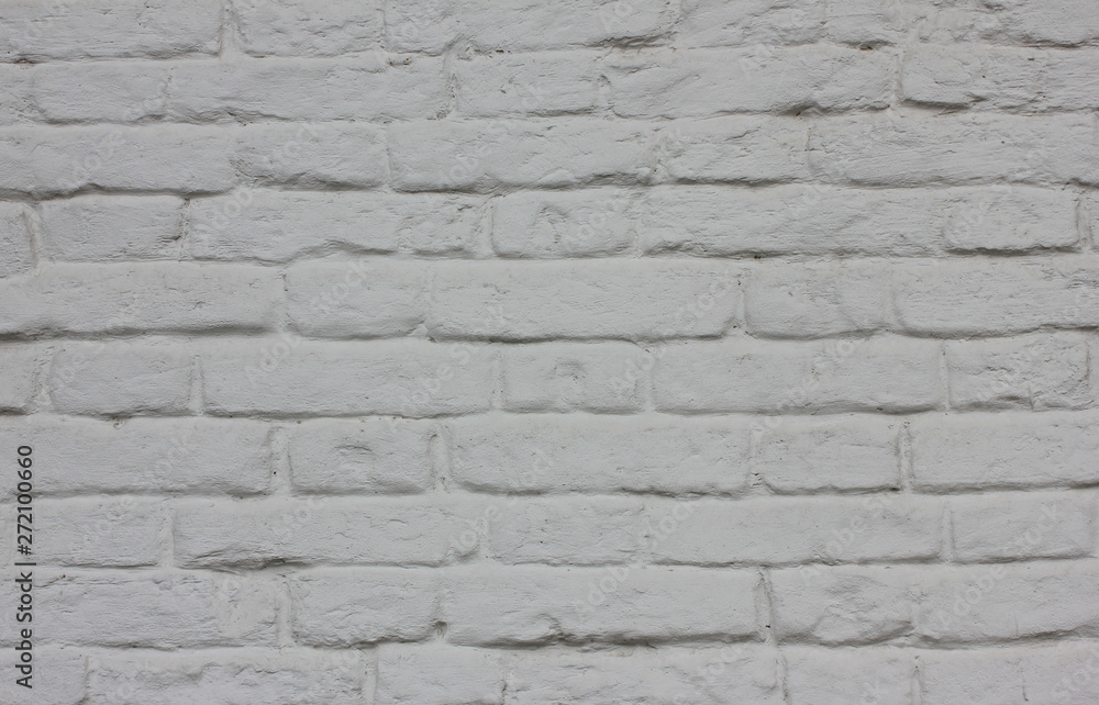 White brick wall background pattern. Abstract stone texture on empty painted wall surface White brick wall background pattern. Abstract stone texture on empty painted wall surface