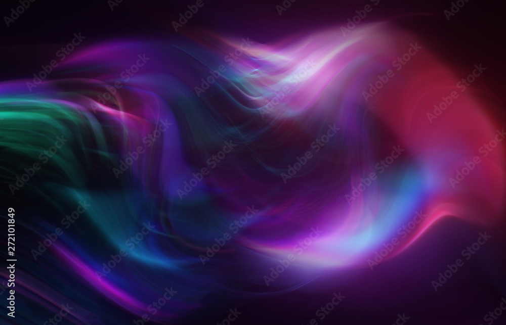 Pink abstract smoke background with blurred motion effect