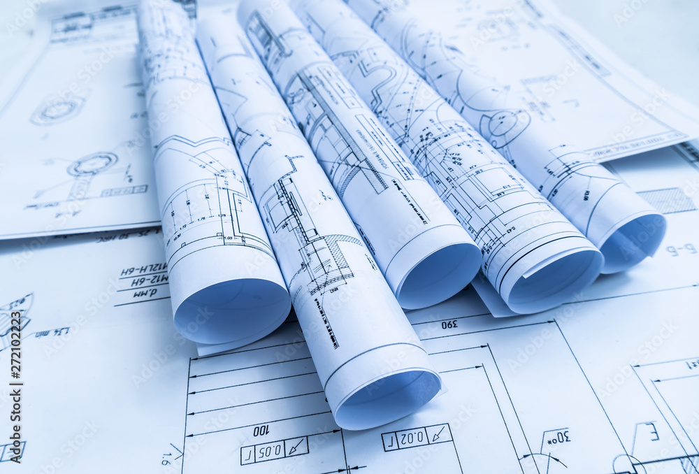Technology blueprints. The part of engineering project. Technology blueprints. The part of engineering project.