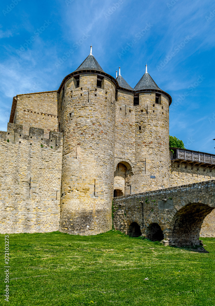Carcassonne castle, France