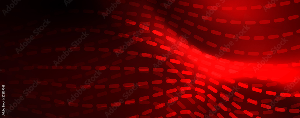 Fototapeta premium Shiny neon lines techno magic futuristic background, magic energy space light concept, abstract background wallpaper design