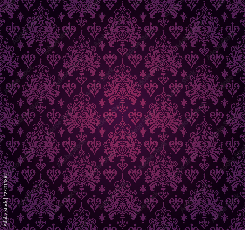 Damask Purple Wallpaper Damask Purple Wallpaper