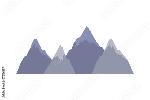 Isolated mountain design © grgroup