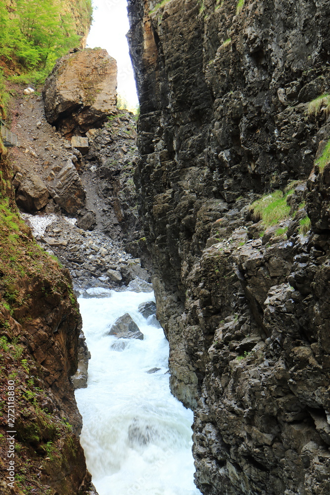 Obraz premium Flusschlucht