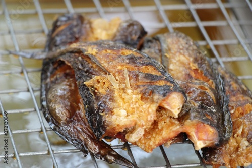Fried fish is tasty at street food