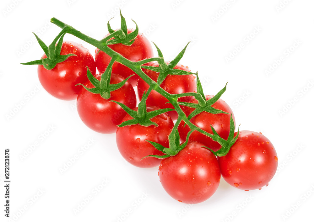 Tomatos Cherry isolated on white background Tomatos Cherry isolated on white background