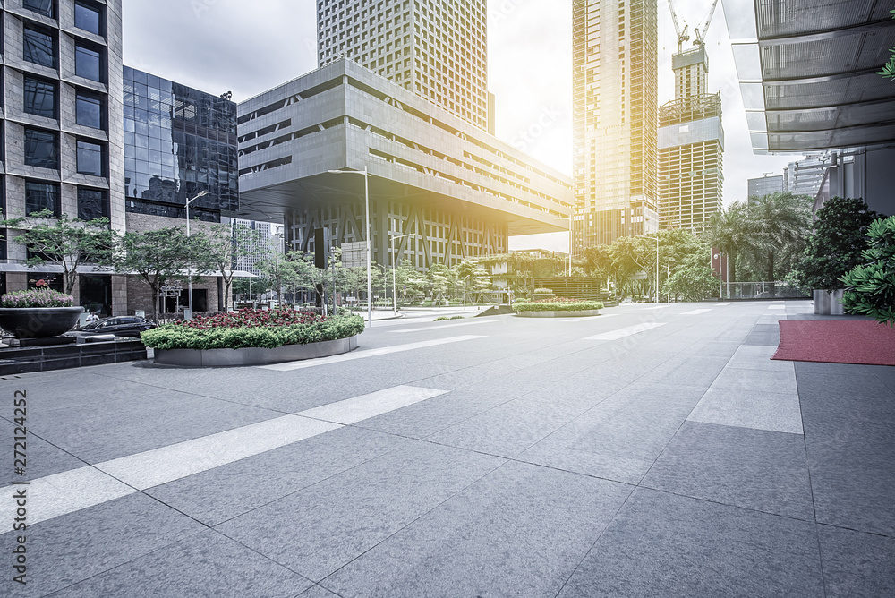 China Shenzhen Futian CBD office building complex China Shenzhen Futian CBD office building complex
