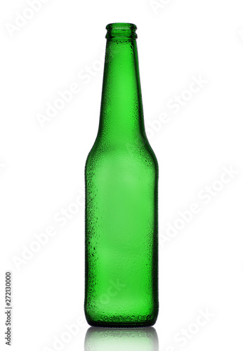 empty beer bottle
