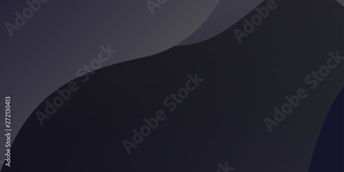 Abstract dark blue and black color technology modern background design vector Illustration. dark cloth background abstract with soft waves. For poster  banner  ads  website.