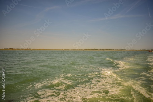 Vista de la lguna de Venecia