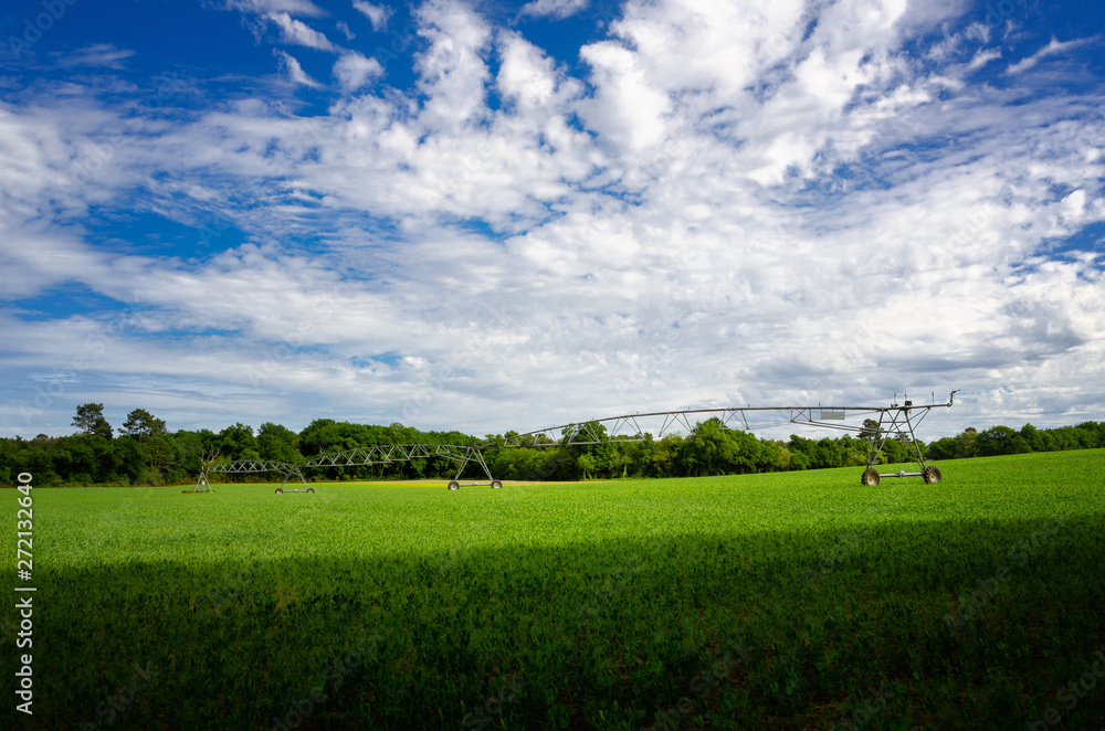 Pivot sprinkler irrigation system