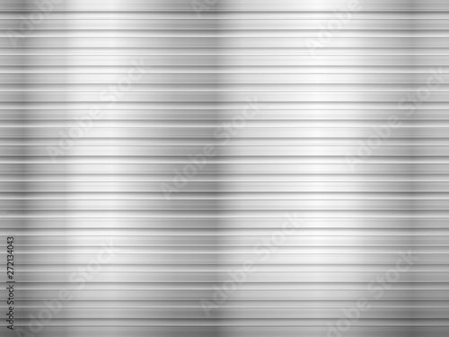 Corrugated metal sheet