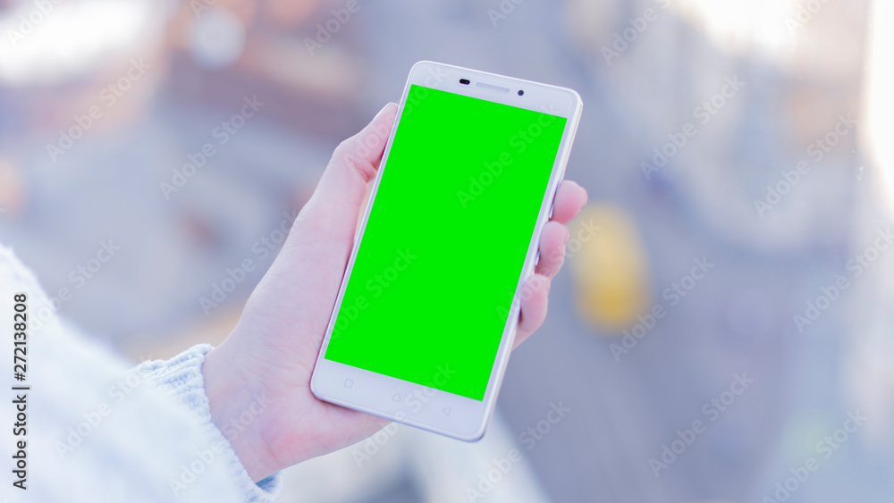 woman using digital mobile phone woman using digital mobile phone