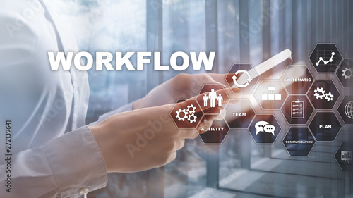 Automation of business workflows. Work process. Reliability and repeatability in technology and financial processes.
