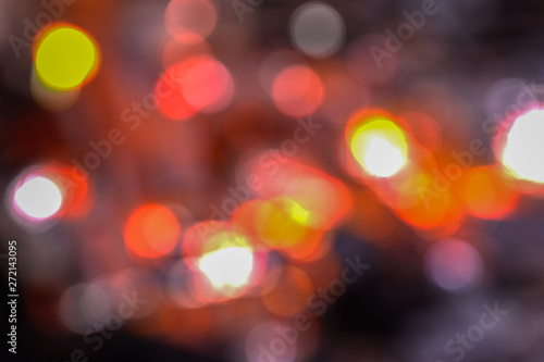 Abstract red blur bokeh background