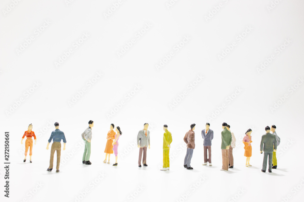 group of business people meeting isolated on white background. group of business people meeting isolated on white background.