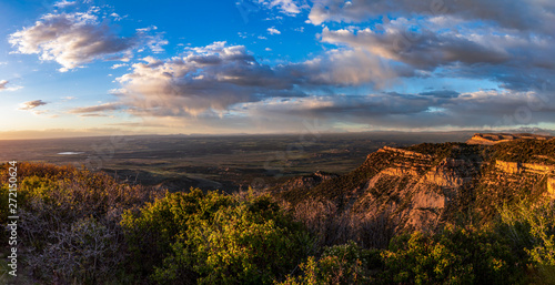 Mesa Verde National Park Geologic Overlook View