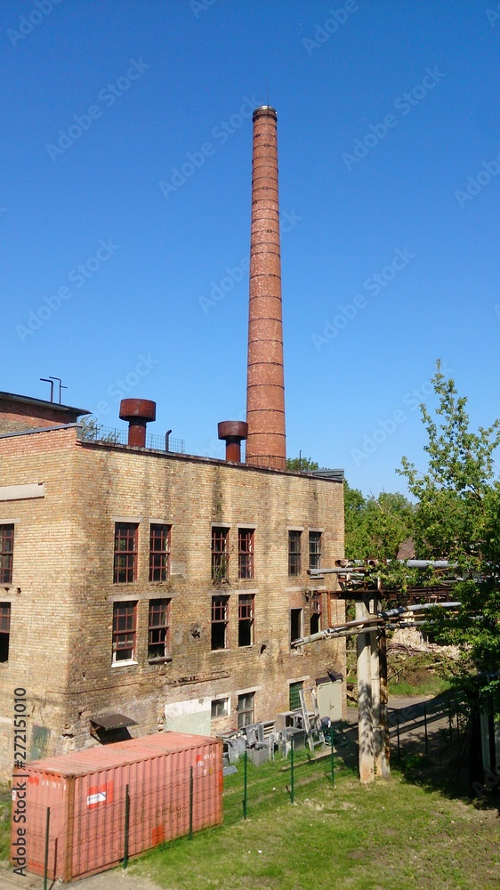 Fototapeta premium Old industrial building