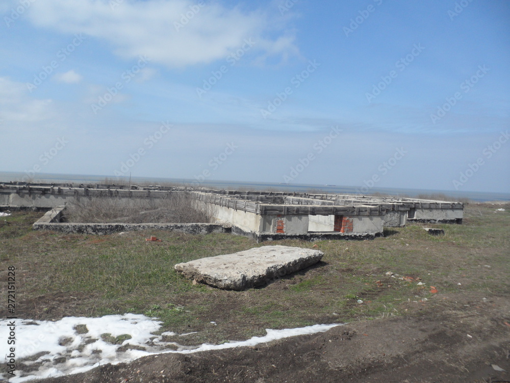 Fototapeta premium The landscape from Russia winter