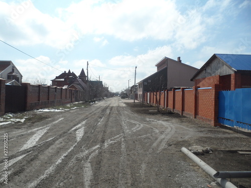 The landscape from Russia winter